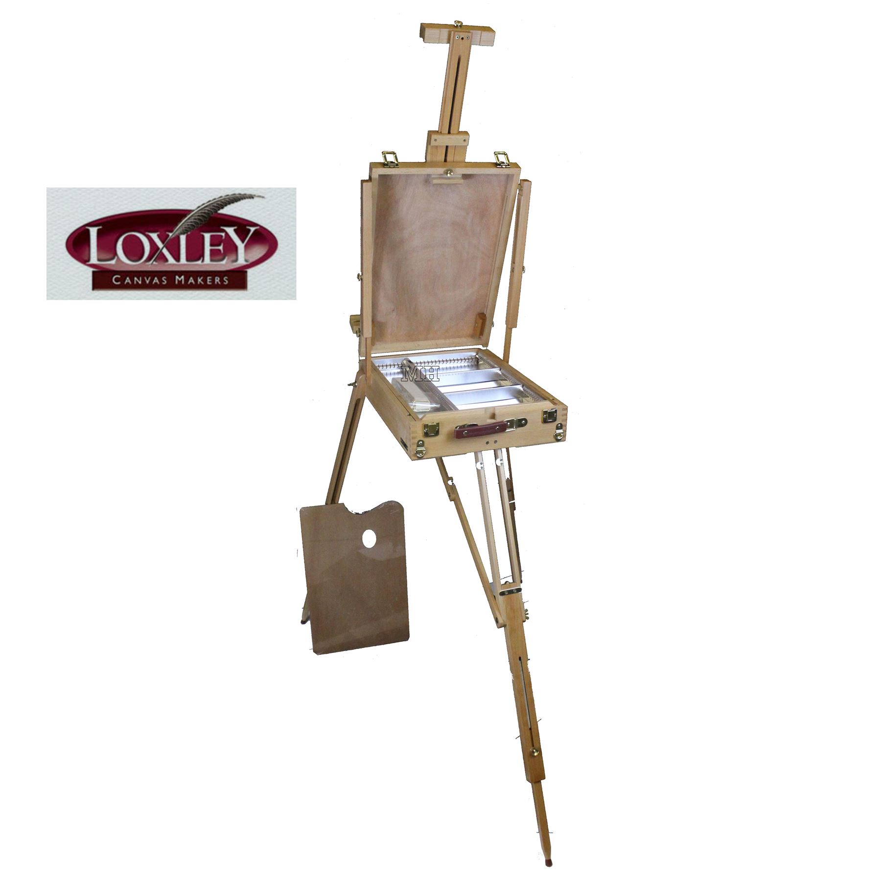 loxley sketch box easel drawer