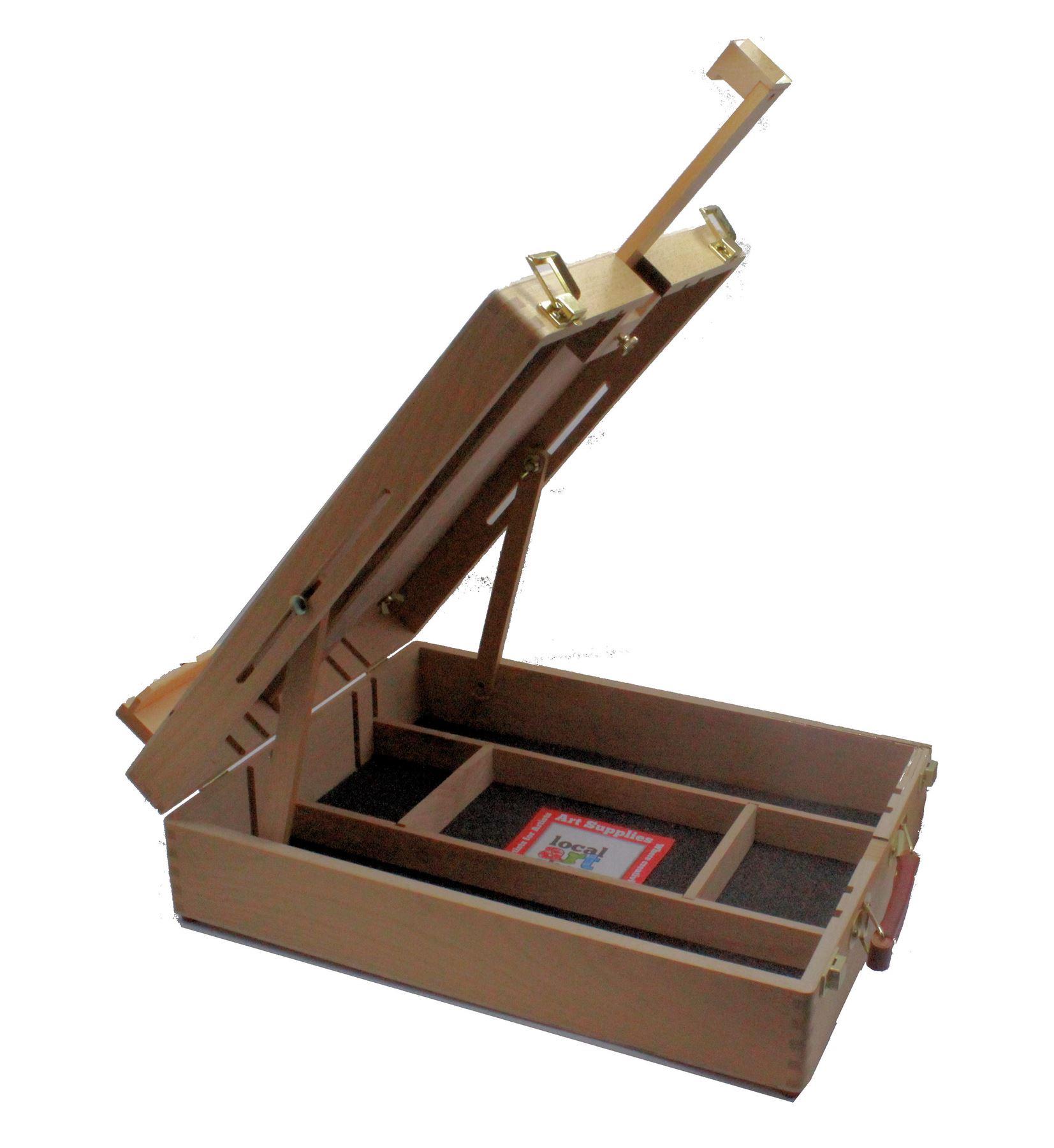 Loxley Chatsworth Duke Large Wooden Easel Box Storage - Local Art Shop