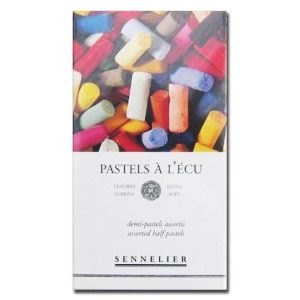 Soft, Half Stick Sennelier Pastels, Assortment of Colours (Set of 20)
