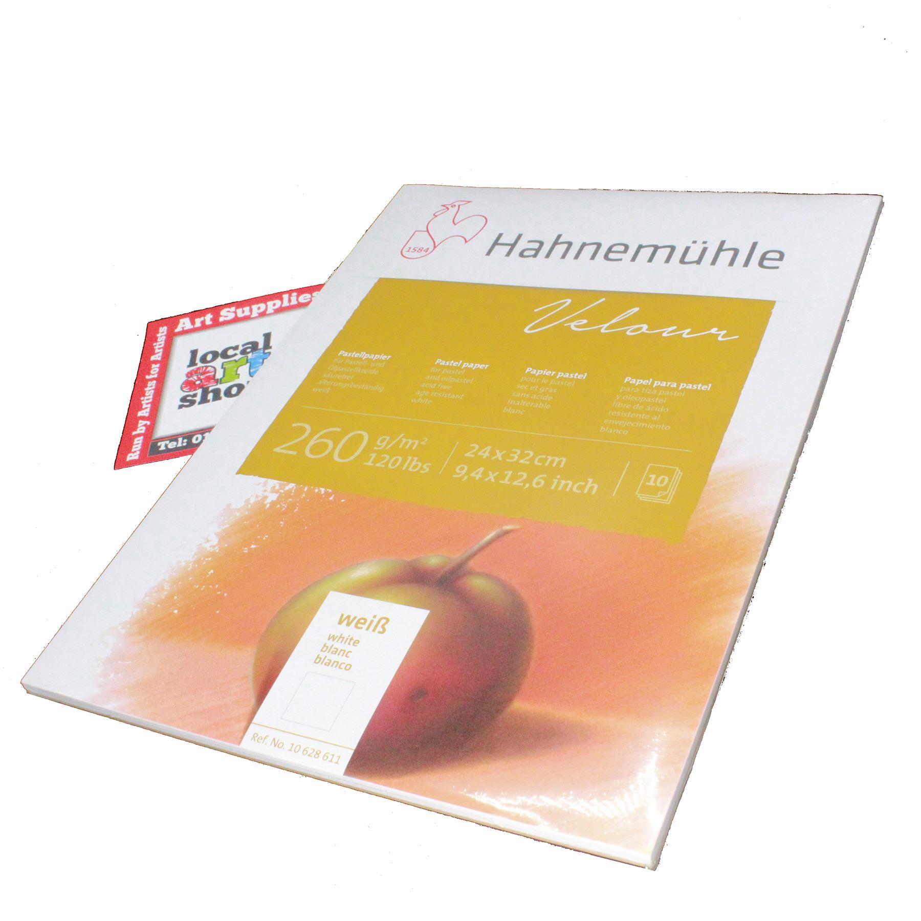 small Hahnemühle Velour Pastel Paper Pad