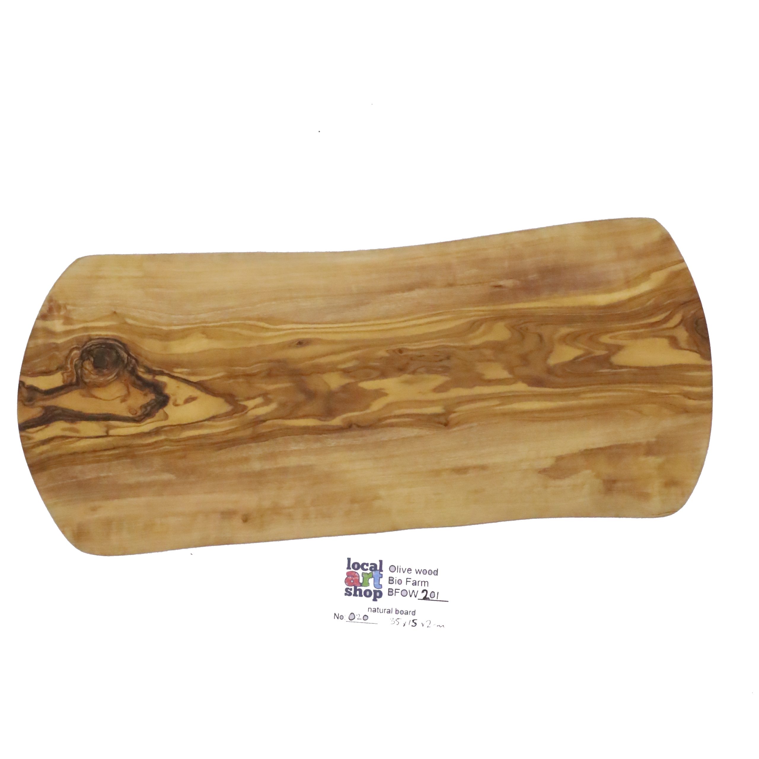 Olive wood natural board standard