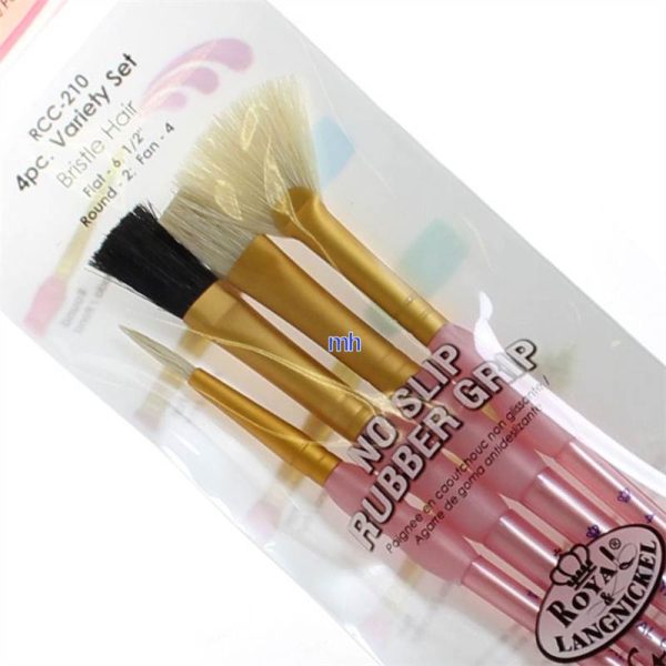 Royal and Langnickel Assorted Bristle Brushes