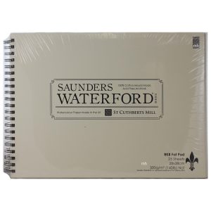 RKB Fat Pad Saunders Waterford watercolour Paper Pad 28x38cm,