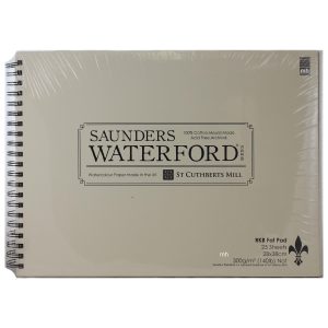 RKB Fat Pad Saunders Waterford watercolour Paper Pad 28x38cm,