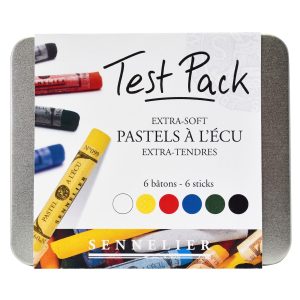 Sennelier extra soft pastels test pack 6 colour sticks