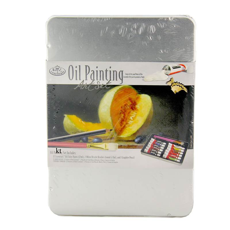 Royal and Langnickel Oil Paint Tin Art Set