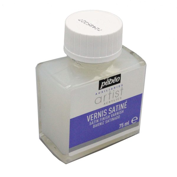 pebeo satin finish varnish for acrylic