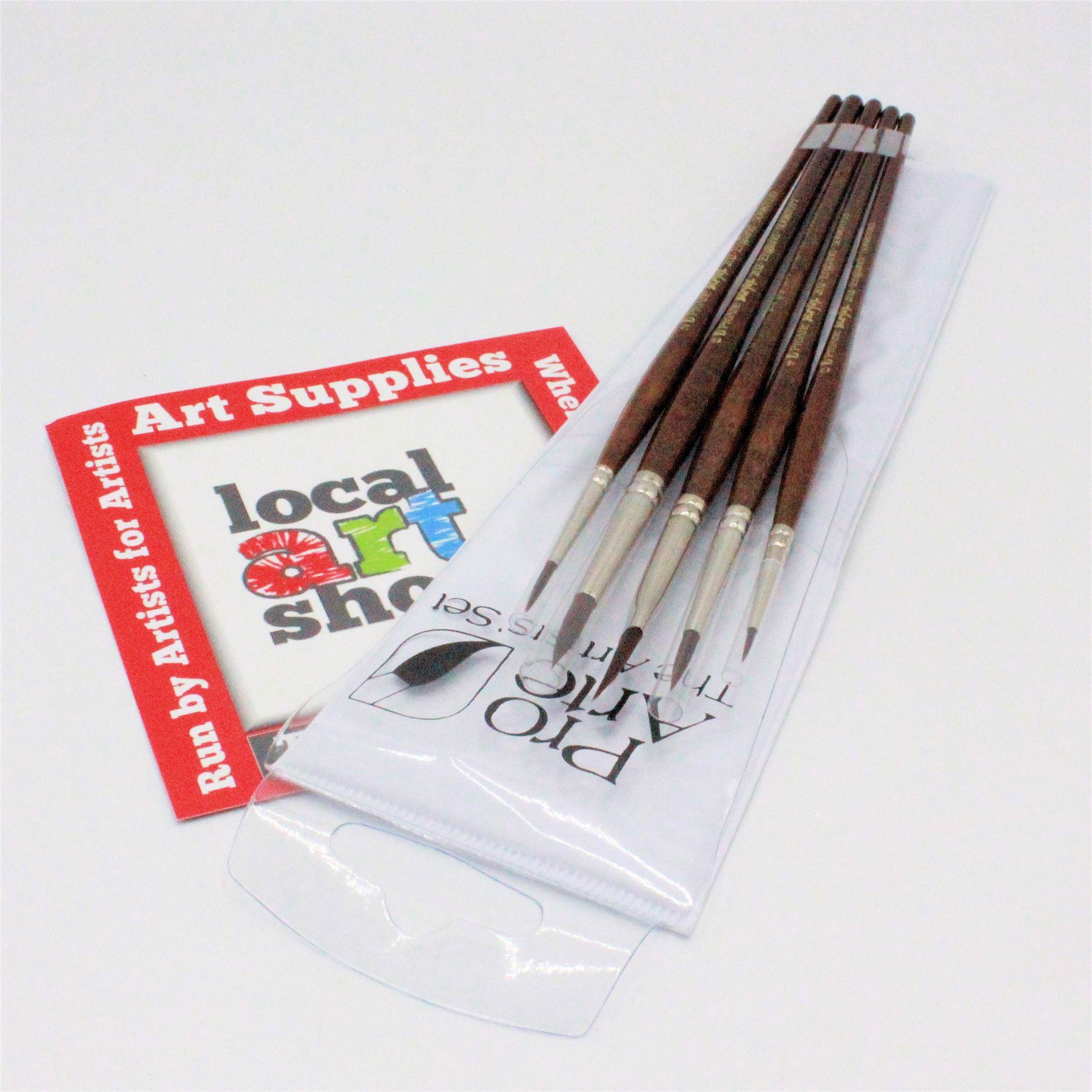pro arte brush wallet oil and acrylic paint acrylix
