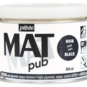 mat pub black 500ml