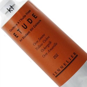 Sennelier Etude Oil paint Colours 34ml Yellow Ochre