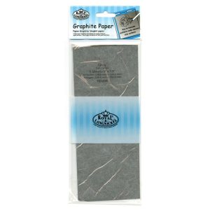 royal & Langnickel graphite trace down grey paper