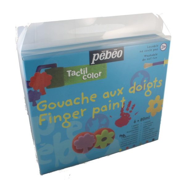 Pebeo Kids Finger painting set