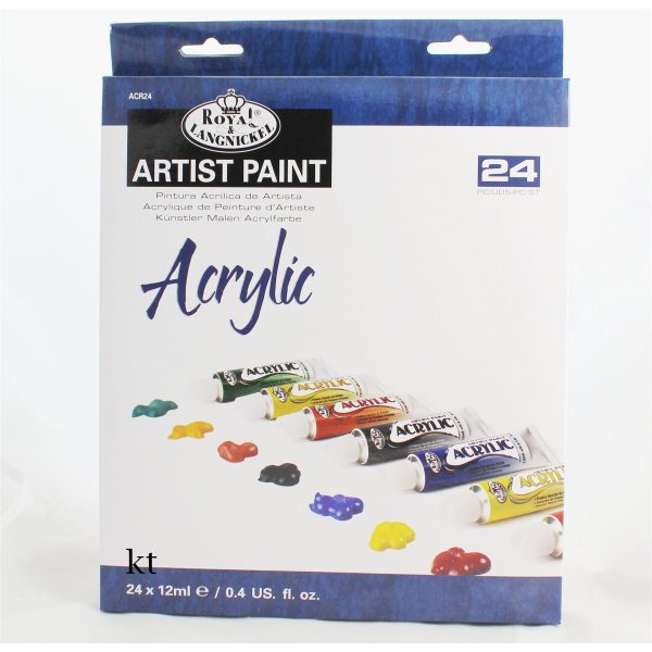 24 Pack artist paint set from Royal and Langnickel