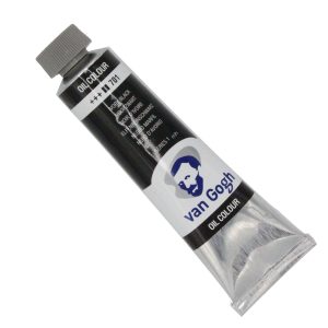 Royal Talens Van Gogh Oil Paint 40ml Ivory Black 701