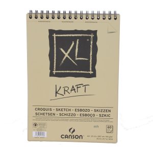 Canson artists Kraft paper A4 brown paper