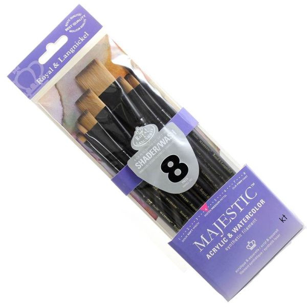 Royal & Langnickel majestic brush set shader wash brushes