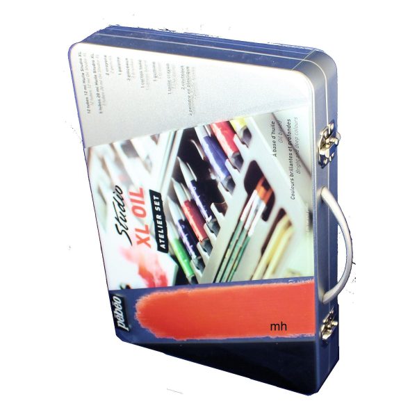 Pebeo Studio XL oil paint metal case
