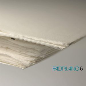 FABRIANO 5 WATERCOLOUR PAPER SHEET 300GSM HP HOT PRESS