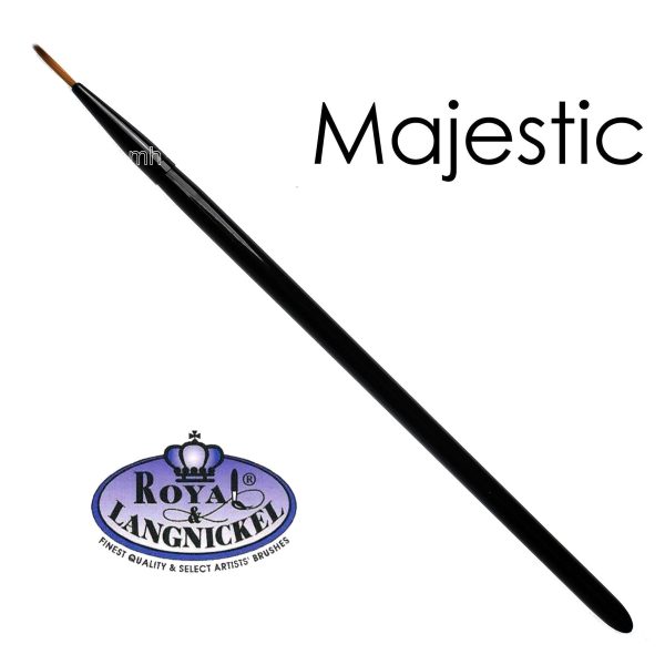 royal & lngnickel r4595 size 1 liner majestic artists paint brush