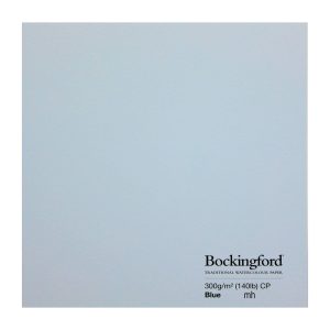 Bockingford Watercolour paper sheet Blue