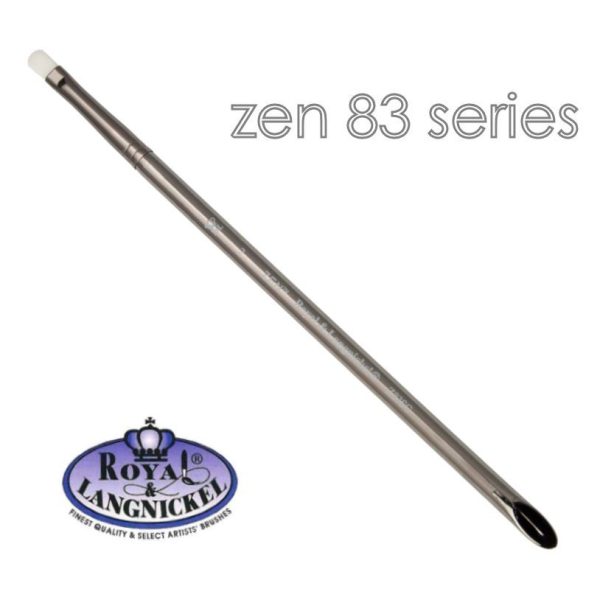 Zen Watercolour Brush Stiff Scrubber 3
