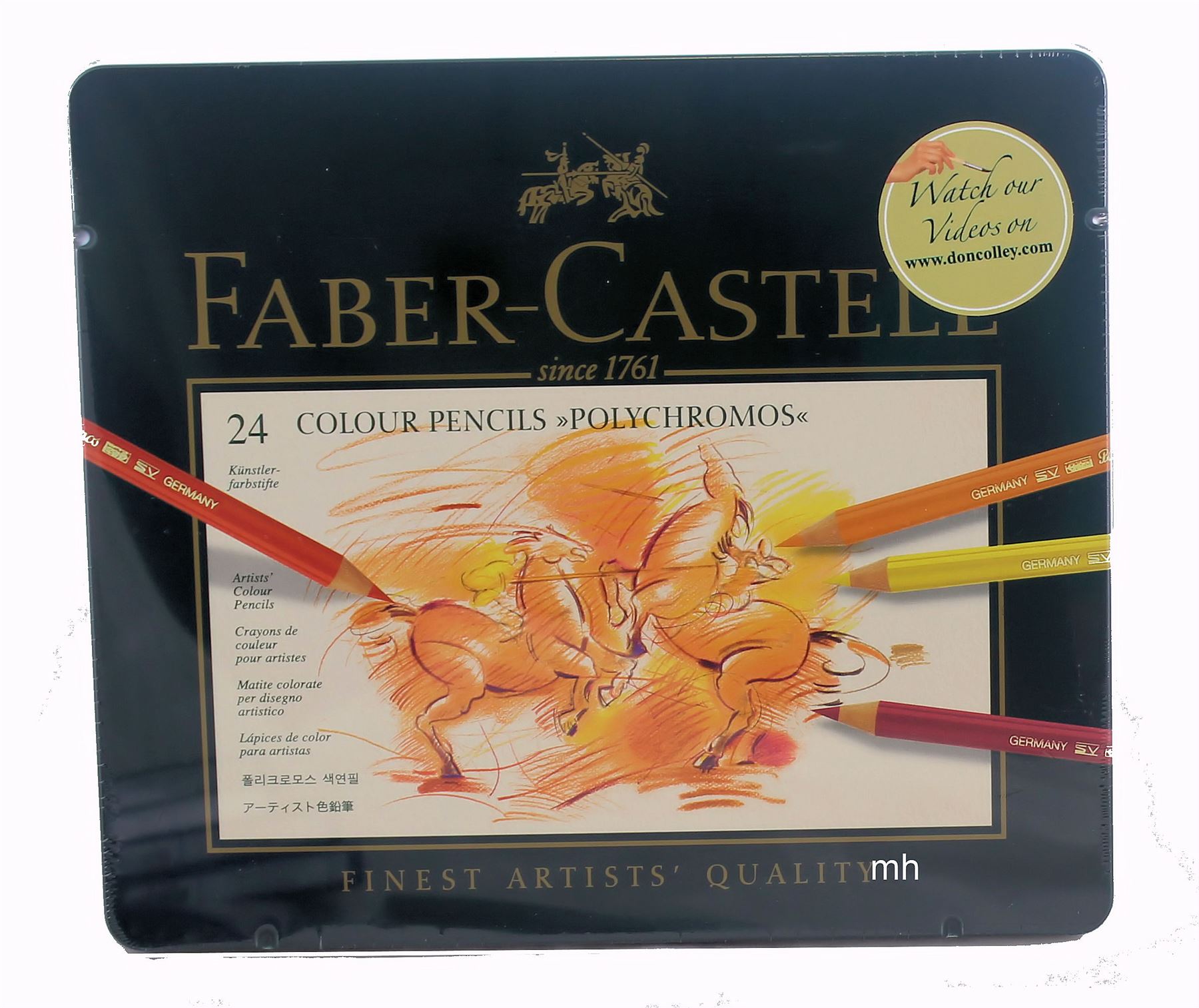 Faber castell 24 colour Pencil Polychromos