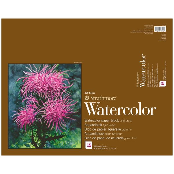 Watercolour paper 400 series Strathmore painting pad 300 GSM