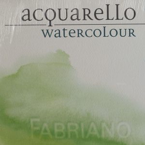 Fabiano Artistico watercolour paper. Quarter Imperial 640 GSM rough.