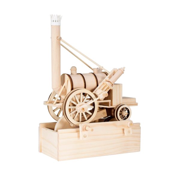Timberkits Stephenson's Rocket wooden model flatpack kit
