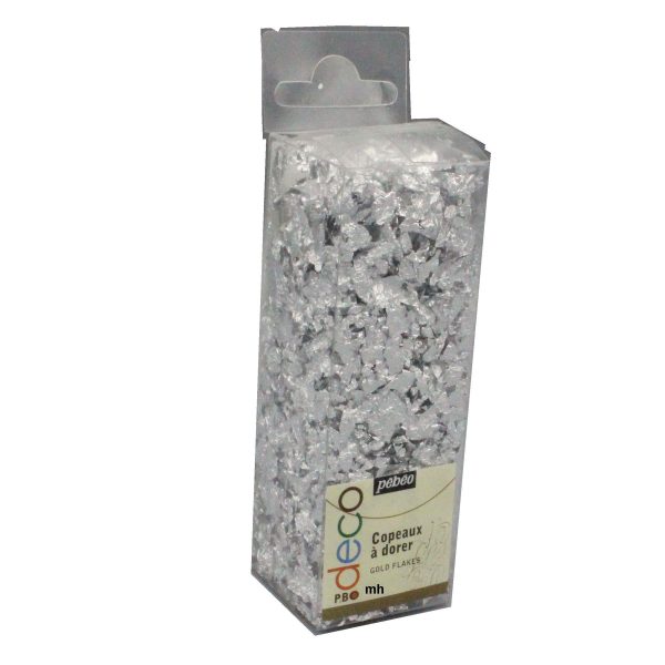 Pebeo silver flakes