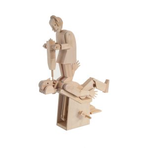 Timberkits Demon Dentist automaton wooden model flatpack kit