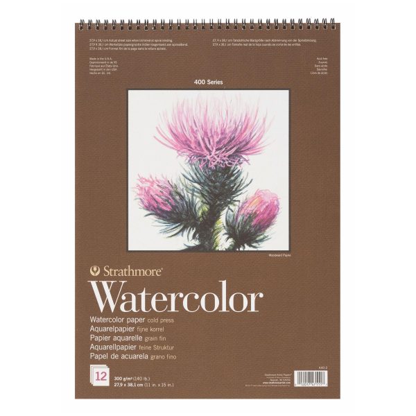 Watercolour paper painting pad 300 GSM Strathmore 400 series