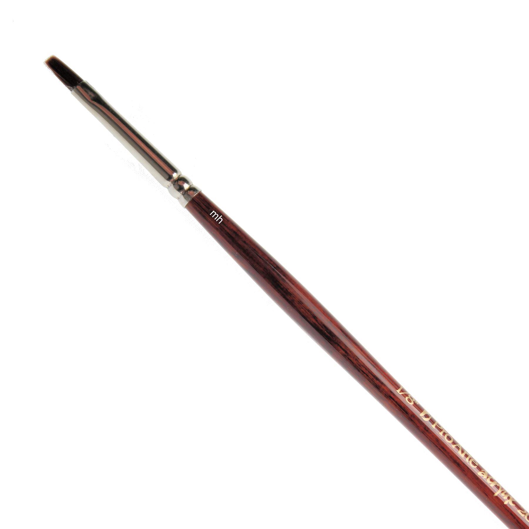Pro Arte Series 204 Acrylix One Stroke Brushes, 1/8"