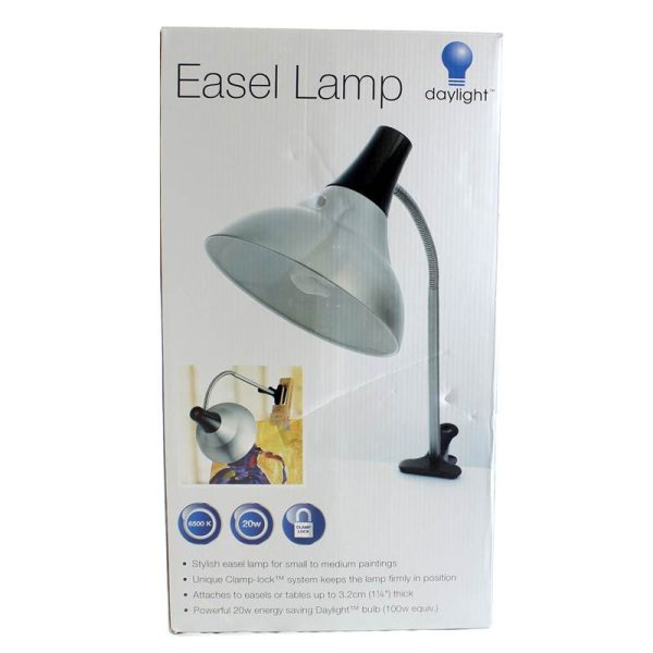daylight lamp easel clamp