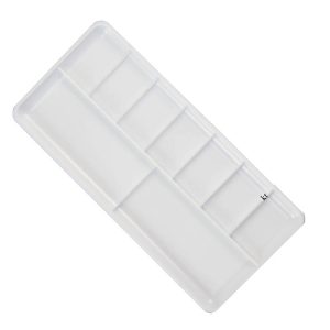 royal & langnickel rectangle plastic paint palette