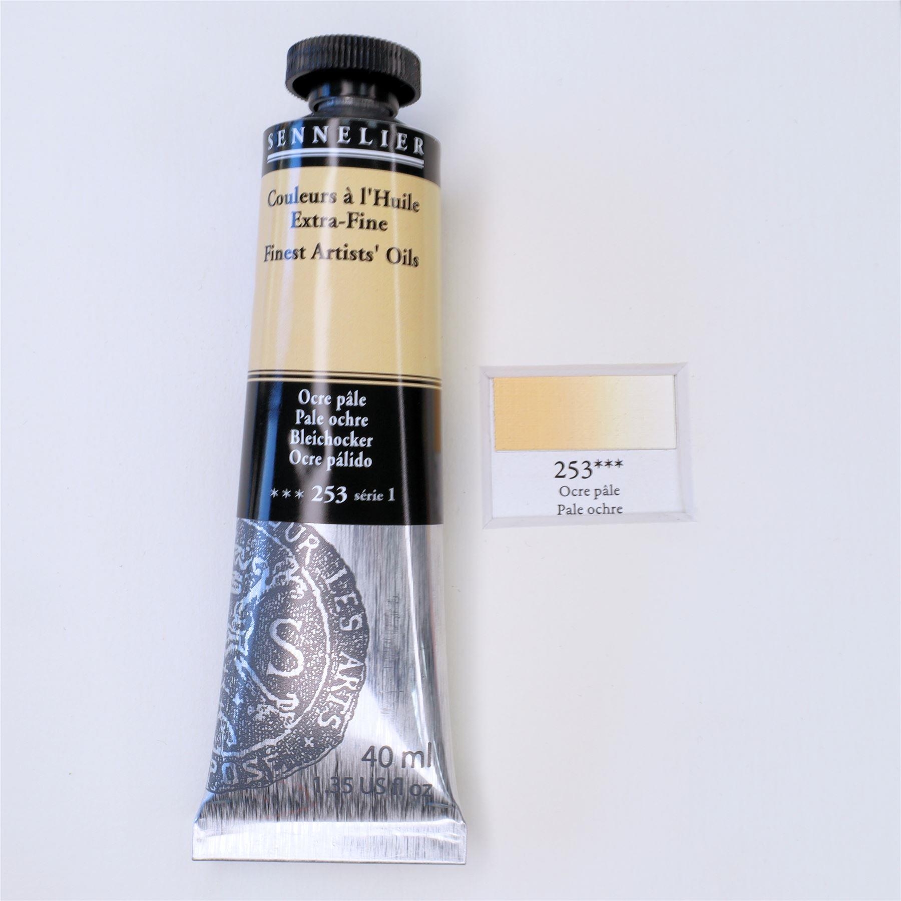 Sennelier 40ml Artist Oil Pale Ochre
