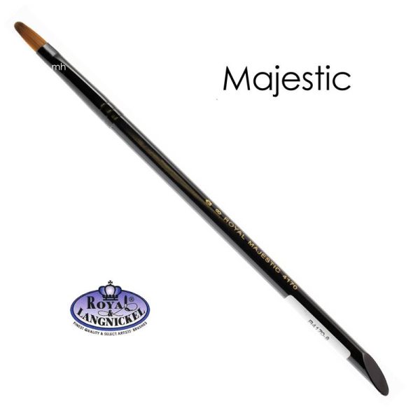 The majestic #8 Filbert Brush from Royal and Langnickel