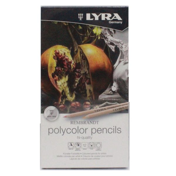 Polycolour coloured pencils set Rembrandt by Lyra