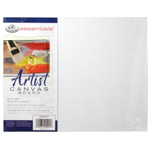 Canvas board 8"x10" from Royal and Langnickel