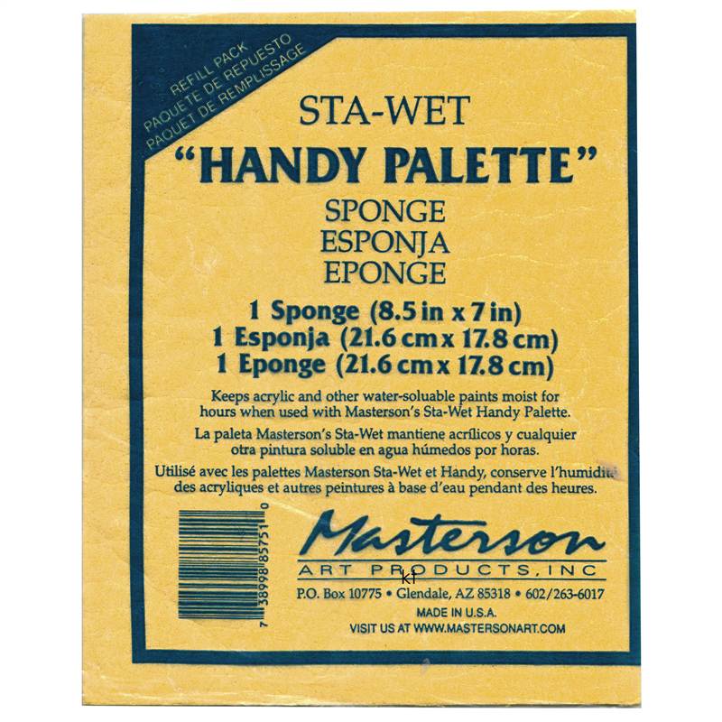 Marstons sta-wet sponge refill for handy palette