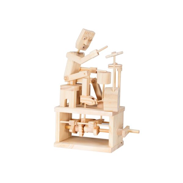 Timberkits drummber wooden model flatpack kit