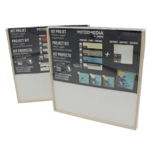 Pebeo mixed media projects set pour medium