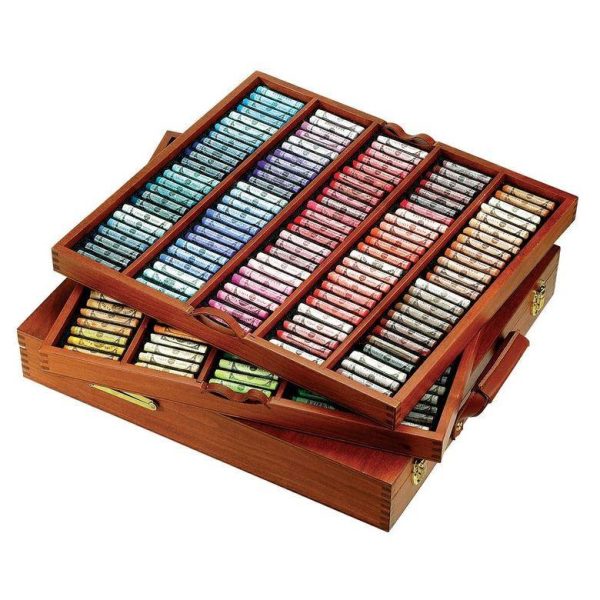 Sennelier royal selection soft pastels  wooden box set