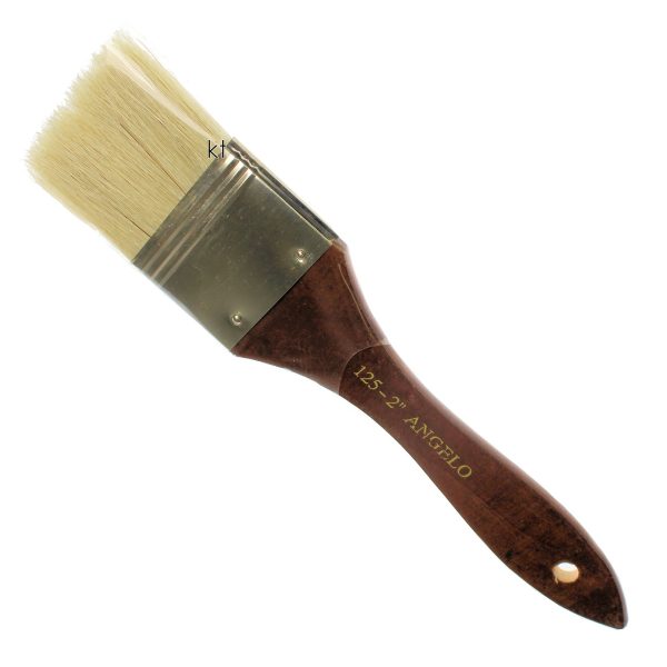 Angelo artists Hogs hair brush 2 inch. Professional quality hogs