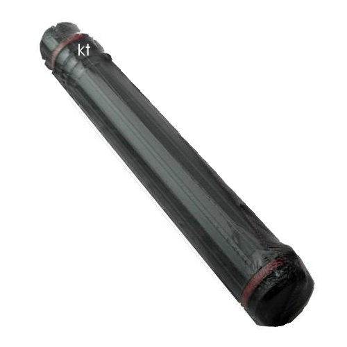 Artist drawing telescopic plastic carrying tube with shoulder strap standard black