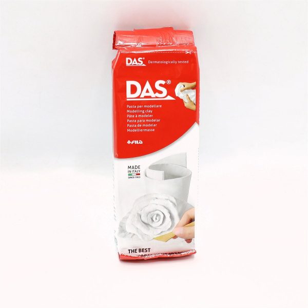Das White modelling Material air drying clay 250g