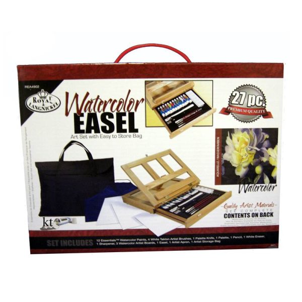 Roayl and Langnickel Watercolour wooden easel set
