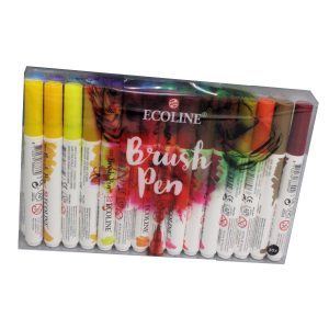 Ecoline watercolor brush pen set