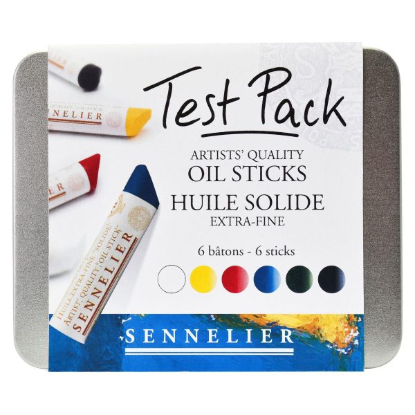 Sennelier Artist Quality Oil Colour Sticks tet pack of 6