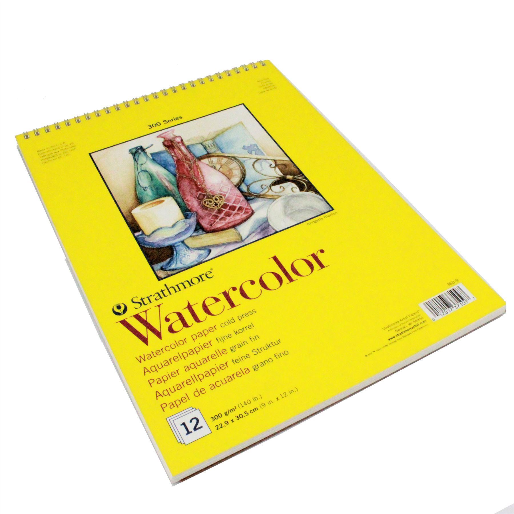 watercolour paper pad cold press strathmore 300